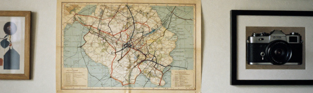 Como Decorar Com Mapas E Objetos De Viagem