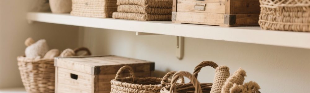 Como Integrar Cestos E Caixas Na Decoração De Ambientes